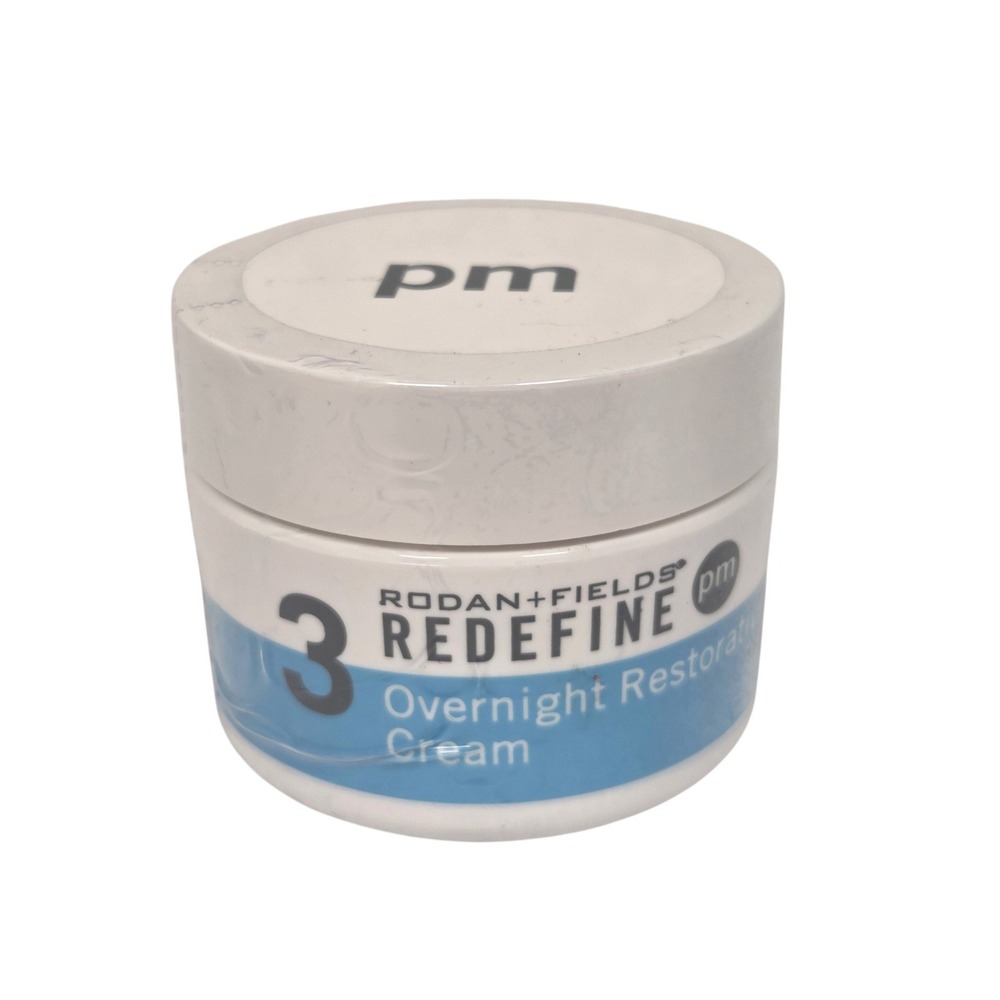 Rodan + Fields Redefine Overnight Restorative Cream 30mL 1oz White PM Step 3